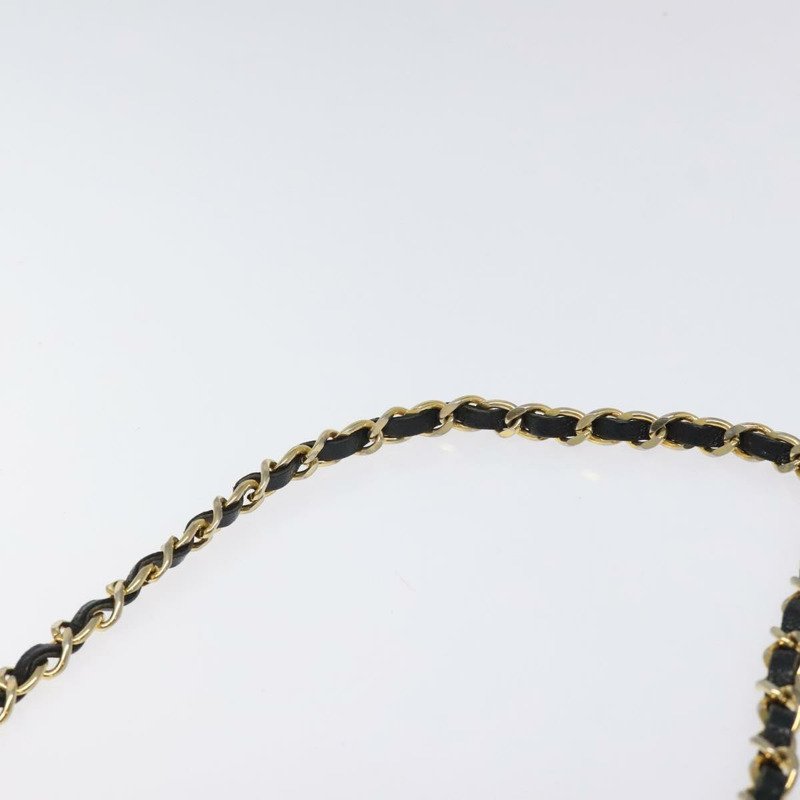 【日本直送】BALLY 鏈條單肩包 皮革 黑色 金色 正品 118600-7