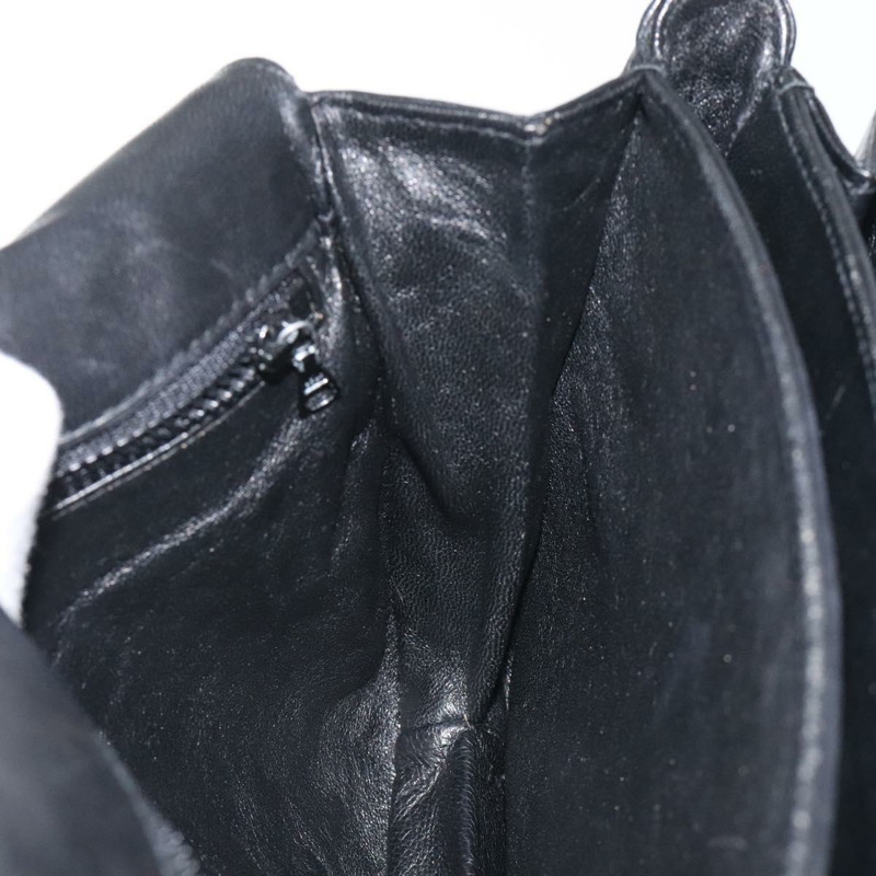 【日本直送】BALLY 鏈條單肩包 皮革 黑色 金色 正品 118600-17