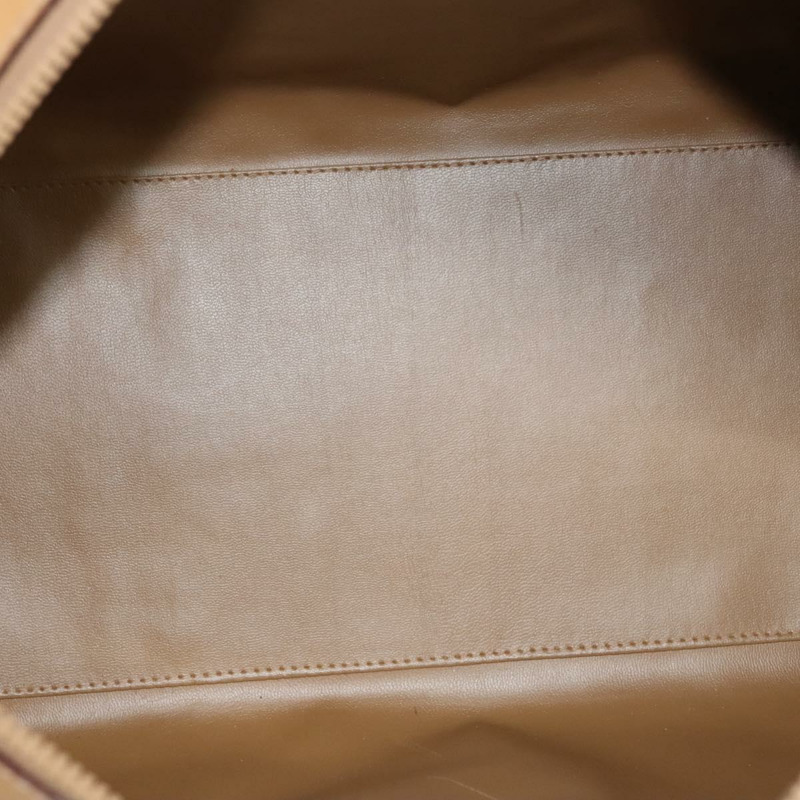 【日本直送】CELINE Macadam帆布波士頓包 PVC皮革 棕色 金色 正品 118649-10