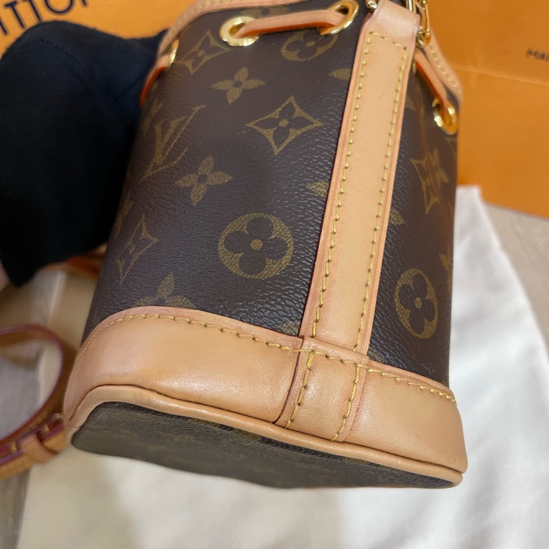 Lv Nano Noe經典小水桶包(台灣專櫃購入配件齊全）-18