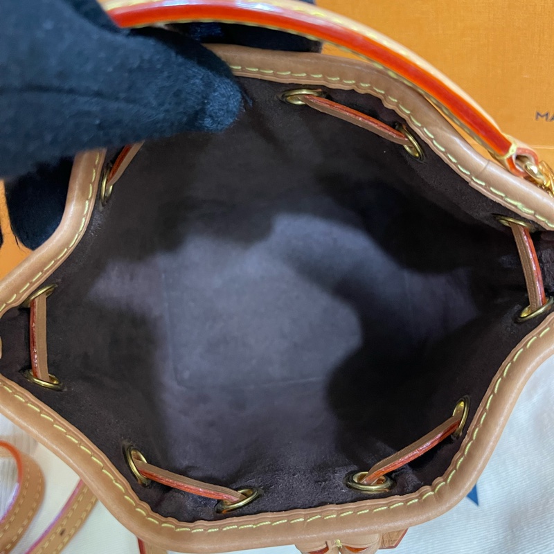 Lv Nano Noe經典小水桶包(台灣專櫃購入配件齊全）-21