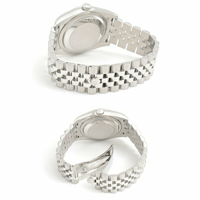 勞力士手錶男式 Datejust 自動隨機銀色錶盤 SS x WG ROLEX 116234G-2