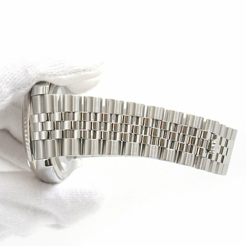 勞力士手錶男式 Datejust 自動隨機銀色錶盤 SS x WG ROLEX 116234G-5