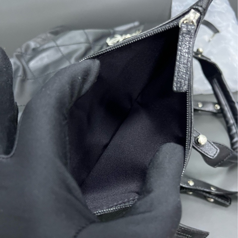 Chanel tote 黑銀菱格大托特-28