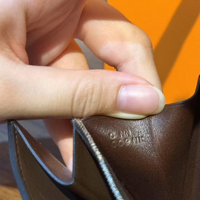 Hermes愛馬仕Constance康康短錢包馬鞍紅box皮銀扣C刻-6