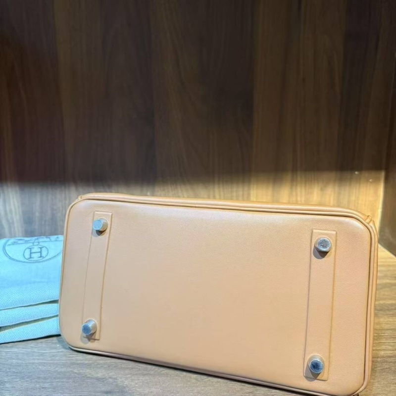 Hermes 愛馬仕 Birkin25 Shadow金棕色Z刻 手提包-2