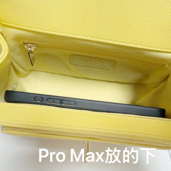 10/6-10/11免鑑定費 ❤️pro max放的下😊超甜價🔥Chanel 香奈兒小號郵差包 30開淡金釦手提斜背包 荔枝牛皮兩用包 鵝黃色包包 Chanel郵差包-36