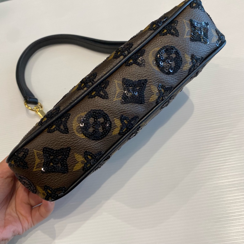 LOUIS VUITTON 亮片單肩麻將包-2