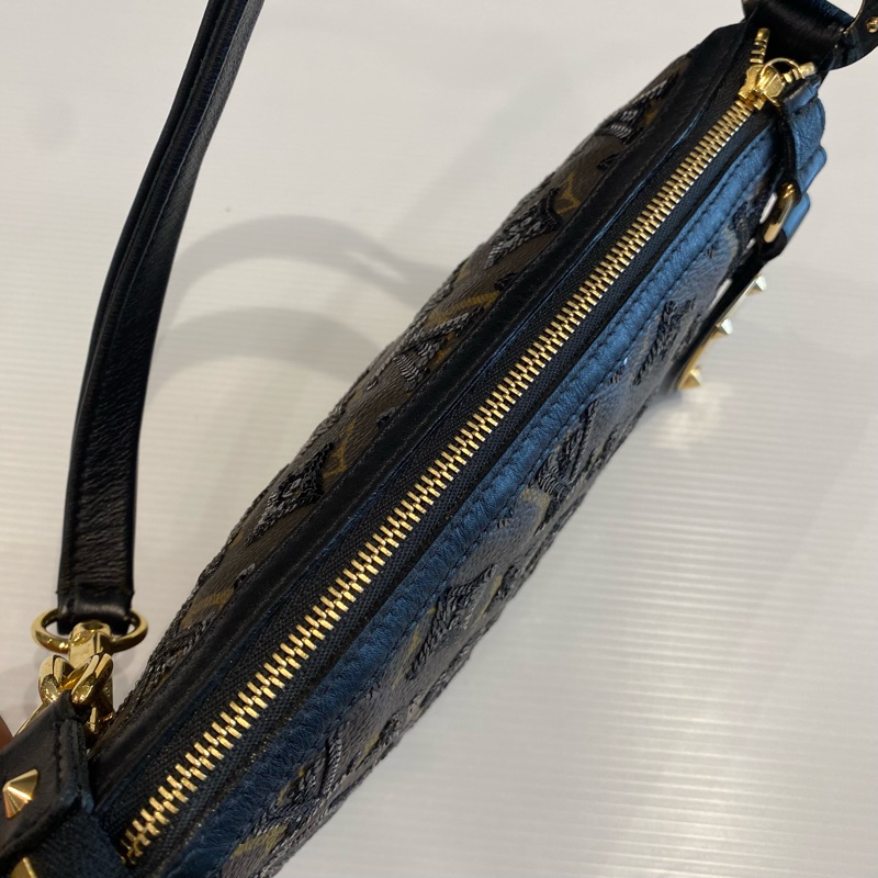 LOUIS VUITTON 亮片單肩麻將包-7