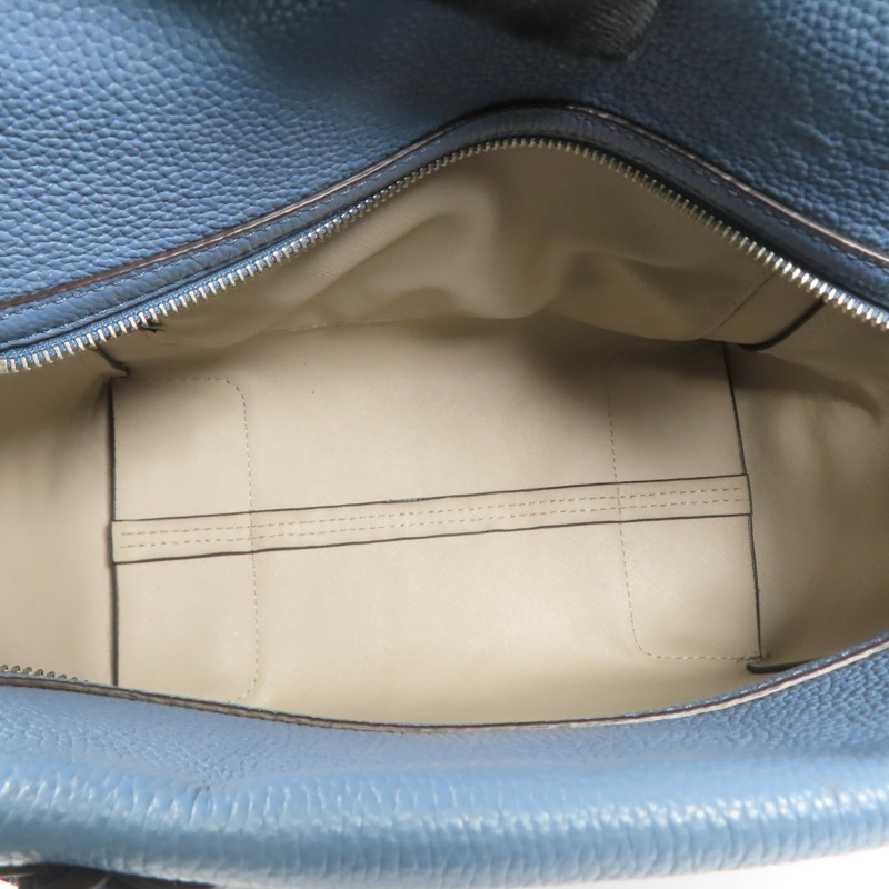 Michael Kors 牛皮皮革Shoulder Bag銀扣手挽肩背兩用袋-4