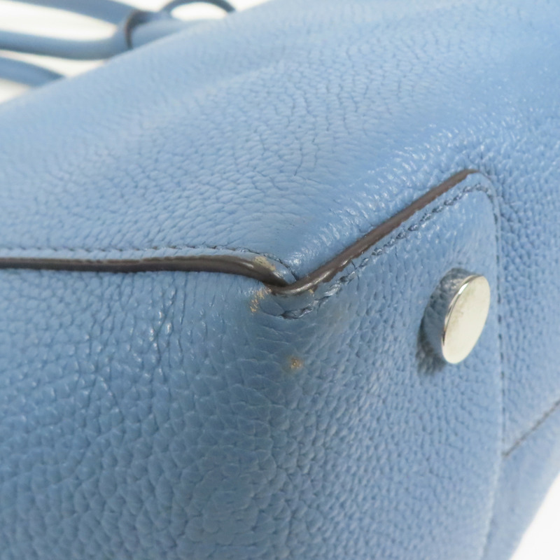 Michael Kors 牛皮皮革Shoulder Bag銀扣手挽肩背兩用袋-7