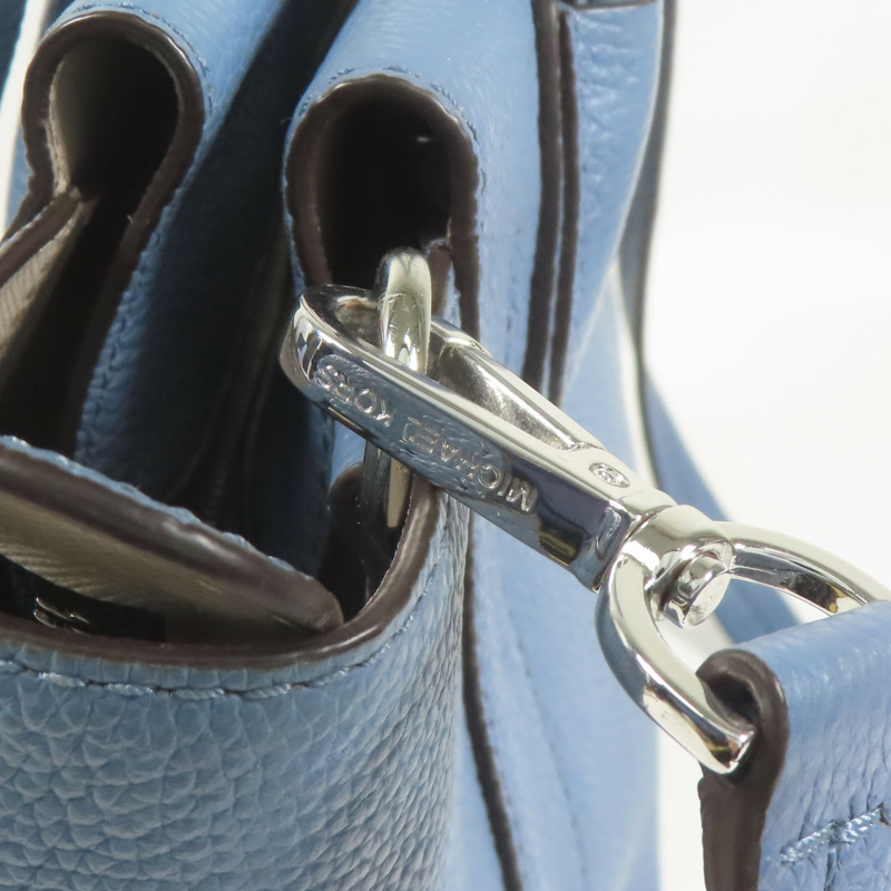 Michael Kors 牛皮皮革Shoulder Bag銀扣手挽肩背兩用袋-12