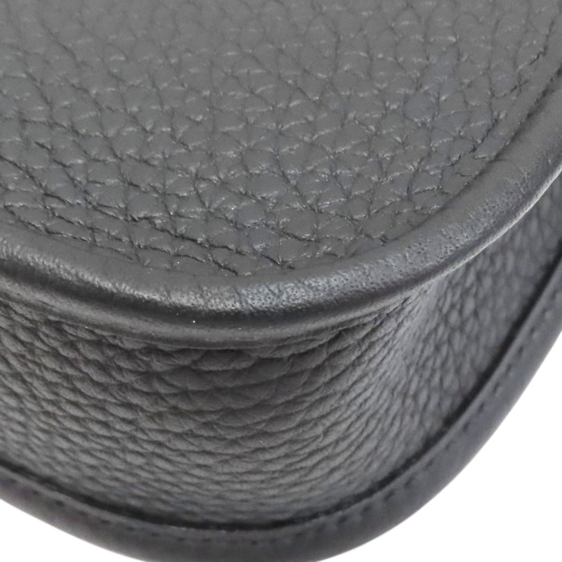 黑色 Tourillon牛皮 Evelyne TPM 肩背包 W刻 金扣【HERMES 愛馬仕】-11