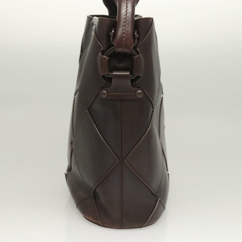 【日本直送】Salvatore Ferragamo 棕色皮革單肩包，正品，貨號 118651-2