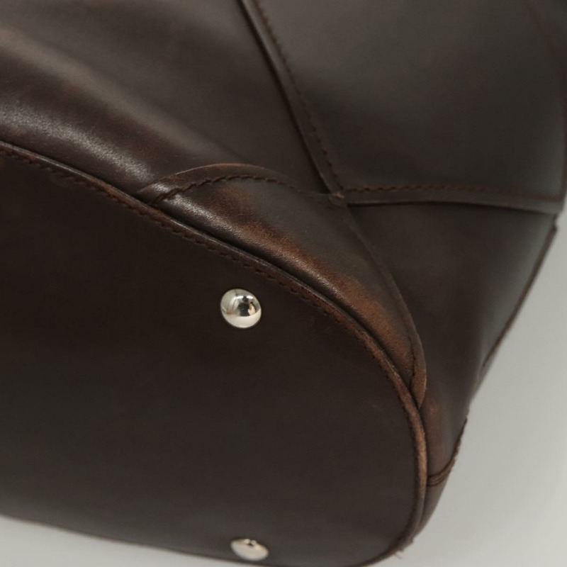 【日本直送】Salvatore Ferragamo 棕色皮革單肩包，正品，貨號 118651-9