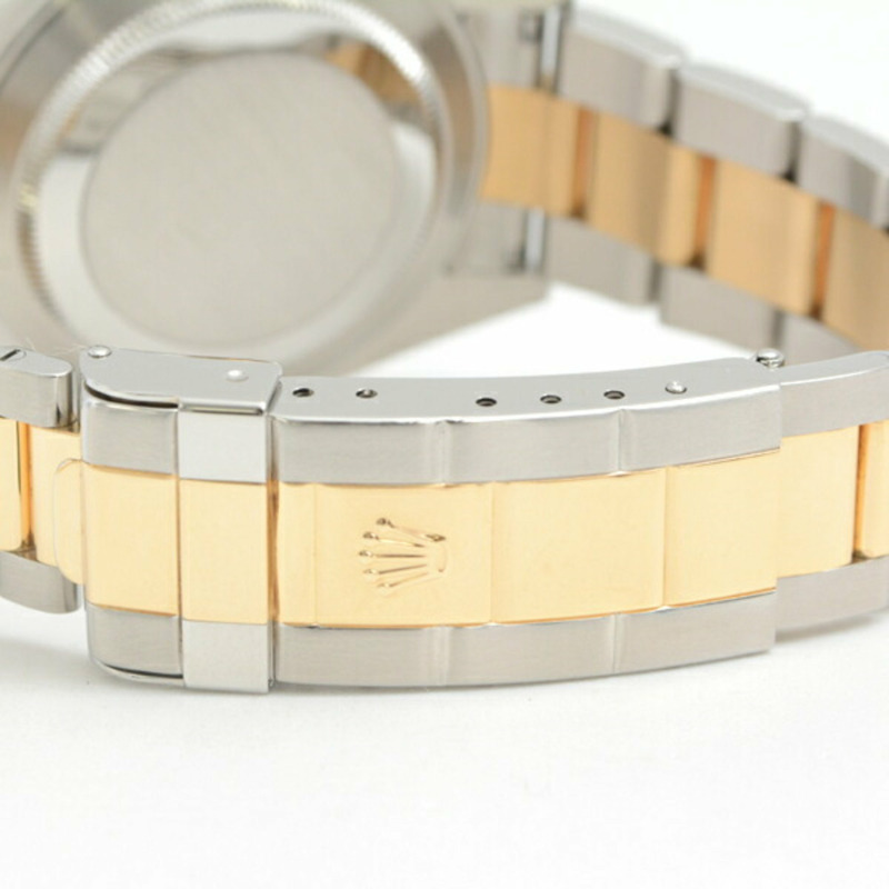 勞力士手錶男式潛航者型藍色錶盤自動潛水錶 D 系列不銹鋼金色 ROLEX 16613 SS x 750YG-3