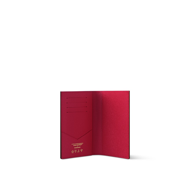 Louis Vuitton LV x TM 村上隆 櫻桃 車厘子 護照夾 Passport Holder-3