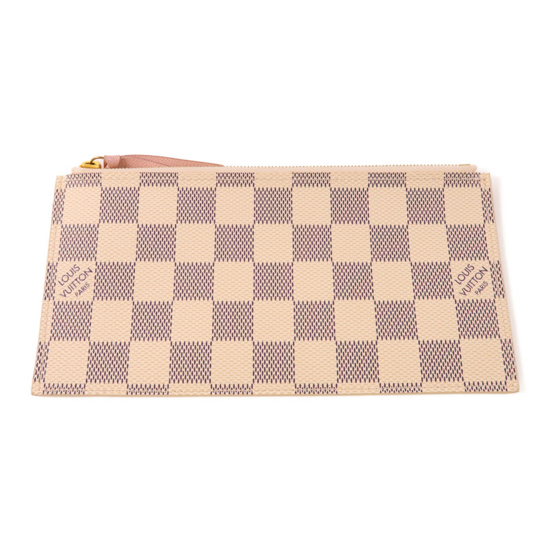 LOUIS VUITTON Damier Azur Pochette Felicie金扣肩背袋-9