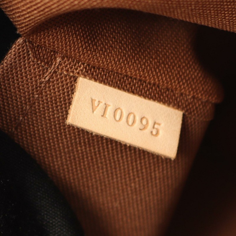 LOUIS VUITTON Batignolle 手提包 M51156 Monogram 帆布 棕色 二手 女款-4