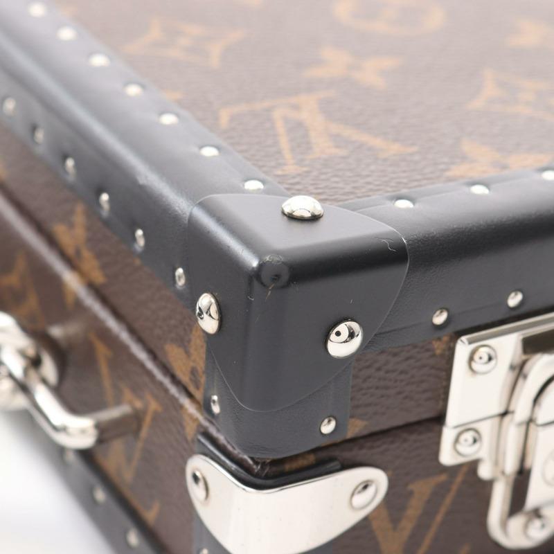 LOUIS VUITTON 手拿包斜背包單肩包 M20252 Monogram Macassar 棕色-8