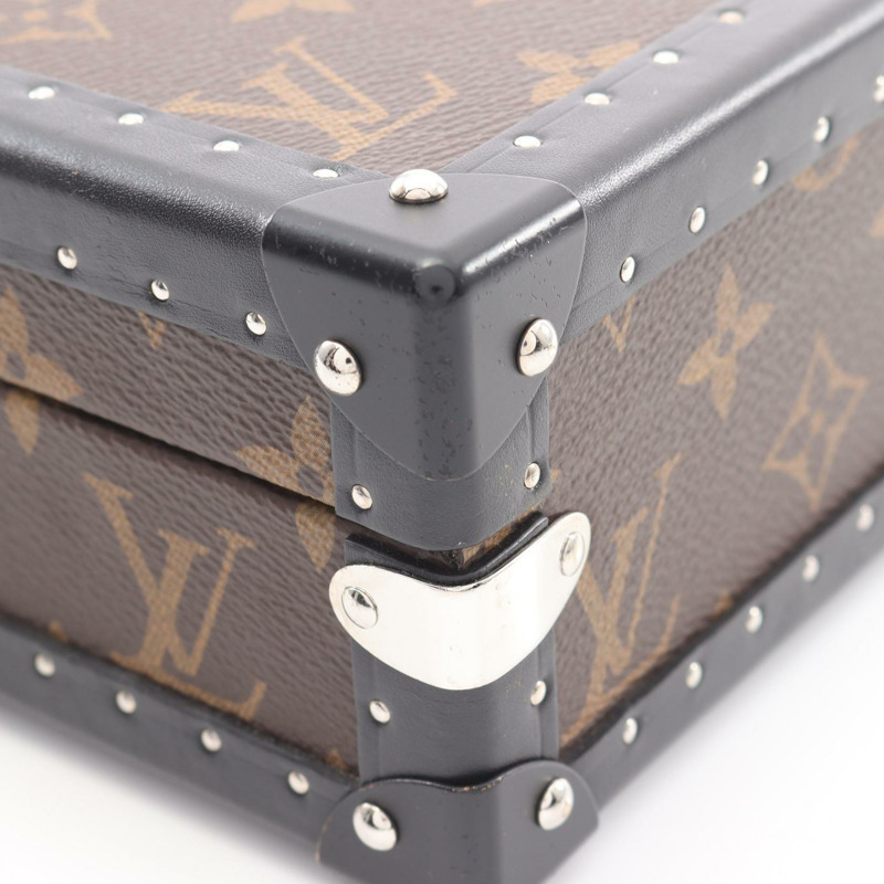 LOUIS VUITTON 手拿包斜背包單肩包 M20252 Monogram Macassar 棕色-9