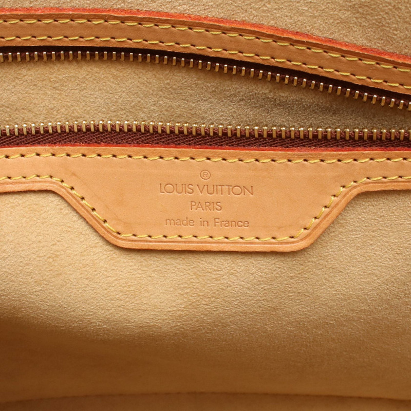 LOUIS VUITTON Babylon Monogram 單肩包 M51102 PVC 塗層帆布皮革棕色二手女士包-3