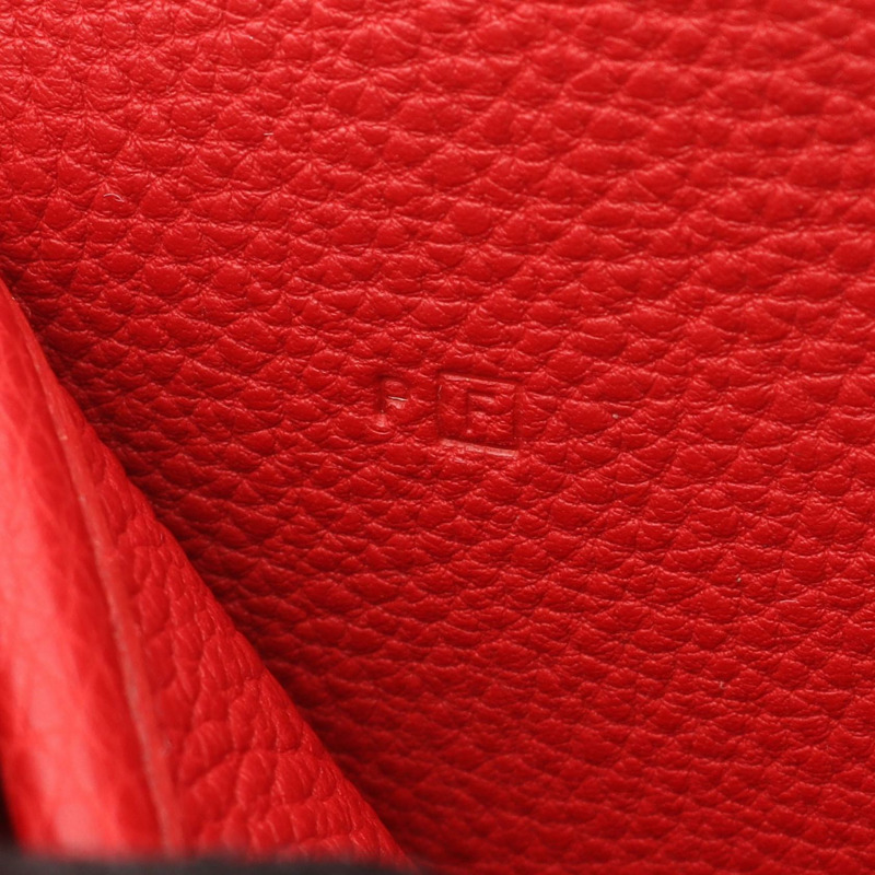 愛馬仕 Christine 肩包，F Togo 皮革，紅色，二手女款-4