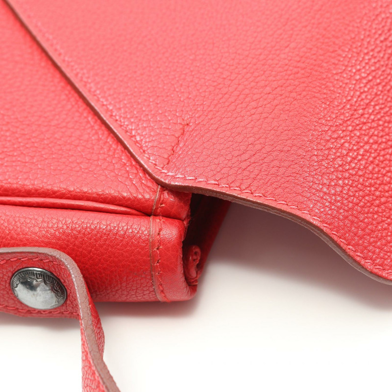 愛馬仕 Christine 肩包，F Togo 皮革，紅色，二手女款-6
