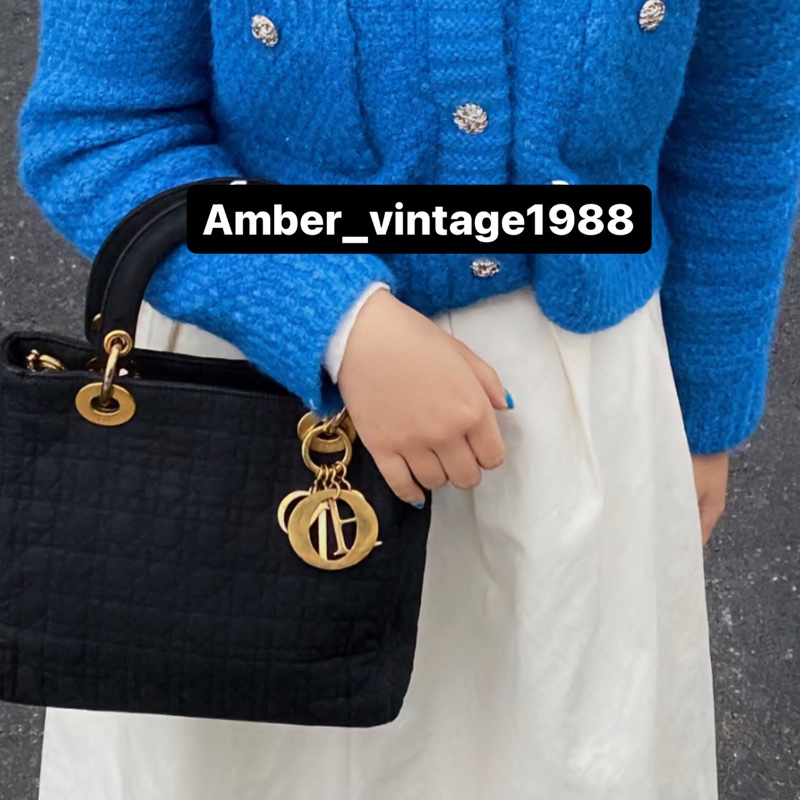 Lady Dior 布面黛妃包-1