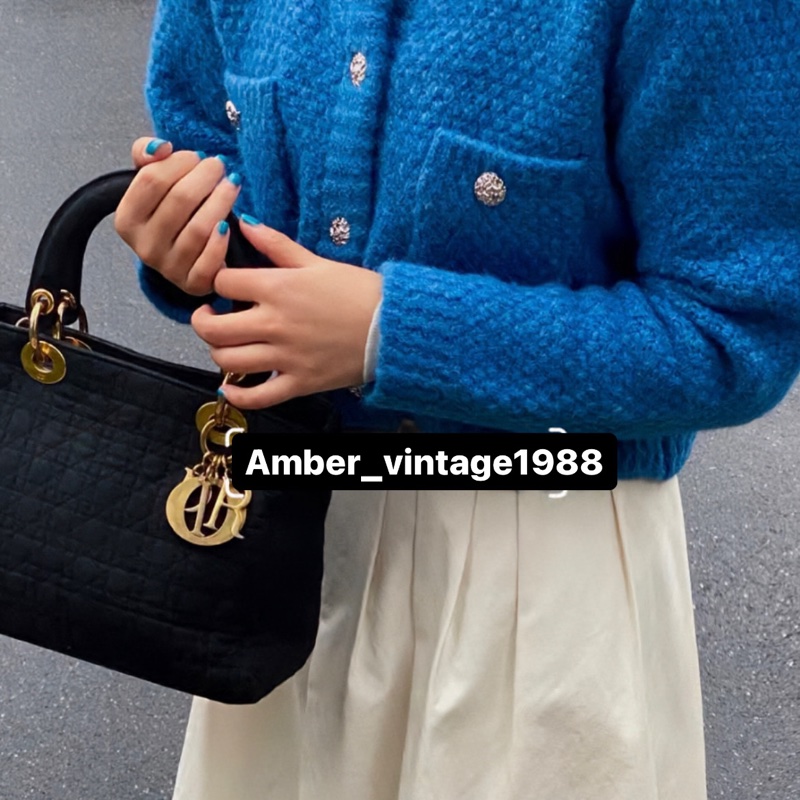 Lady Dior 布面黛妃包-2