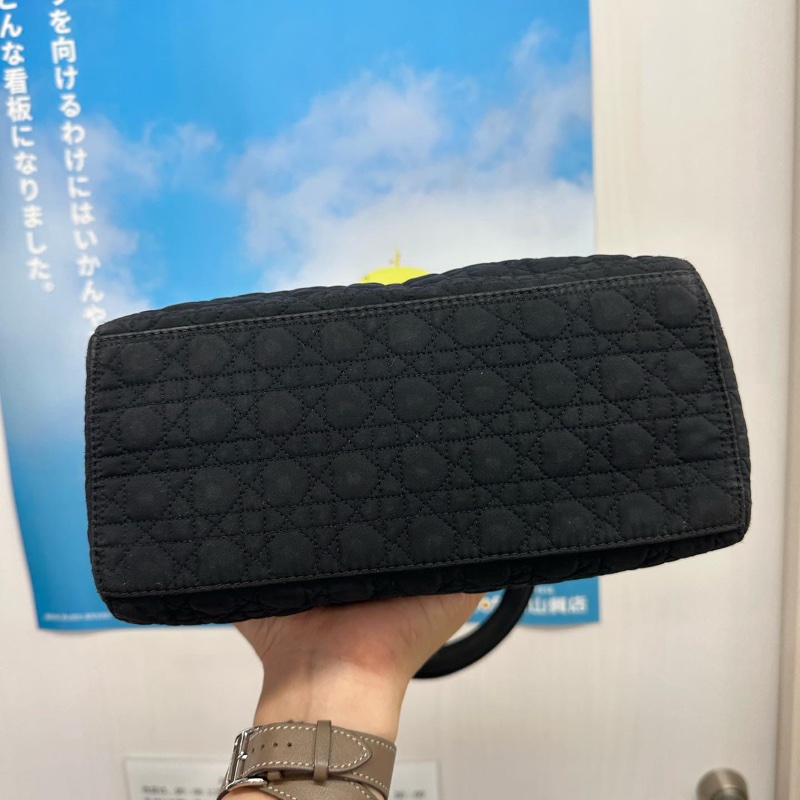 Lady Dior 布面黛妃包-13