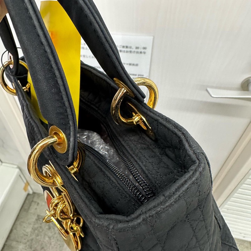 Lady Dior 布面黛妃包-15