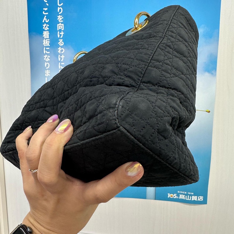 Lady Dior 布面黛妃包-19