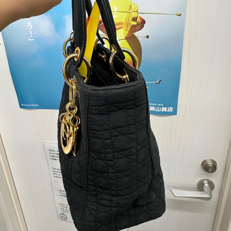 Lady Dior 布面黛妃包-22