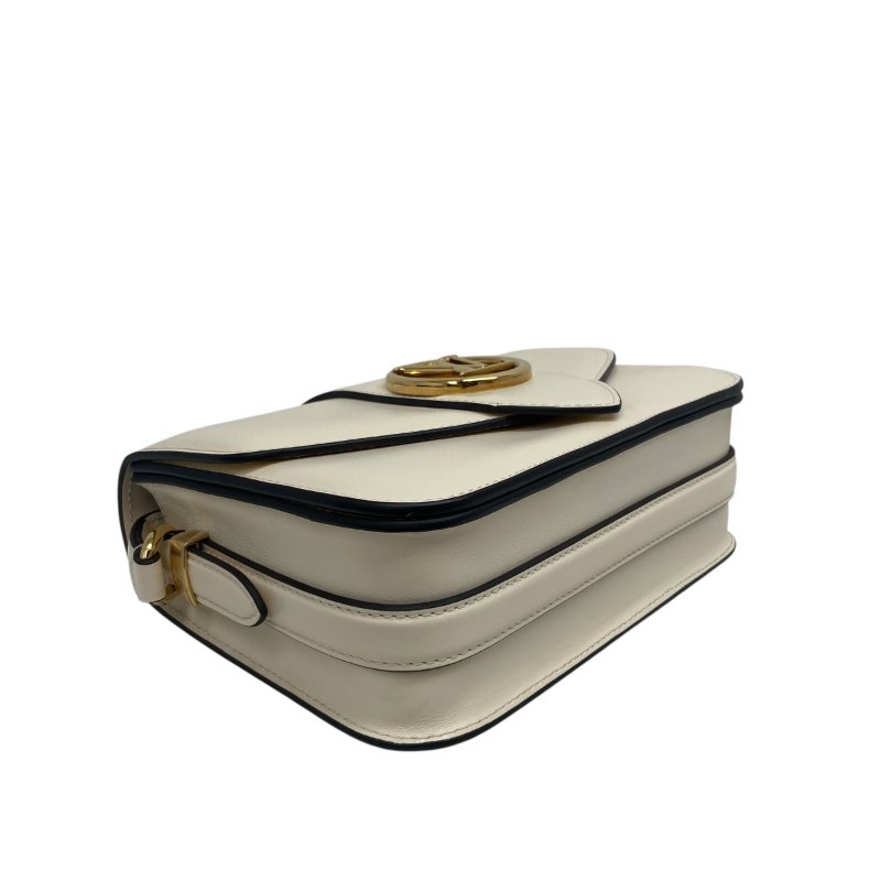 【LOUIS VUITTON】Monogram Empreinte Pont 郵差包 白色壓紋 金扣 M55950 晶片款(二手)F2886-5