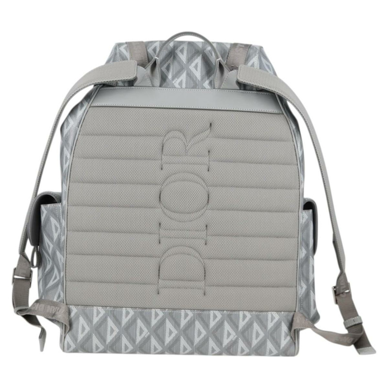 【日本直送】Christian Dior CD 鑽石背包 PVC 灰色 正品 118893M-1
