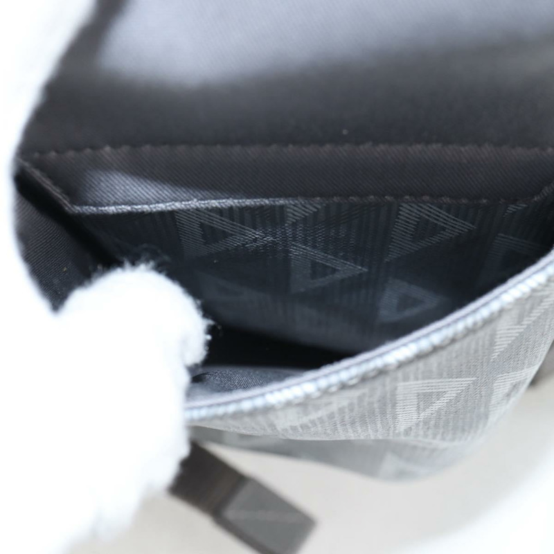 【日本直送】Christian Dior CD 鑽石背包 PVC 灰色 正品 118893M-22
