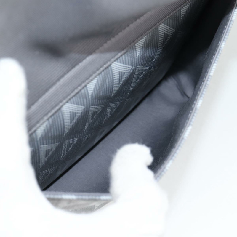 【日本直送】Christian Dior CD 鑽石背包 PVC 灰色 正品 118893M-24