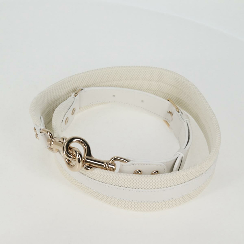 【日本直送】Christian Dior 中型經典保齡球包，皮革材質，白色金色，正品，貨號 121262M-24
