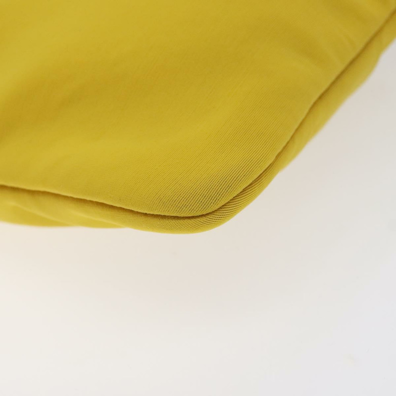 【日本直送】愛馬仕 Neovan PM 手拿包 尼龍 黃色 正品 bs26385-6