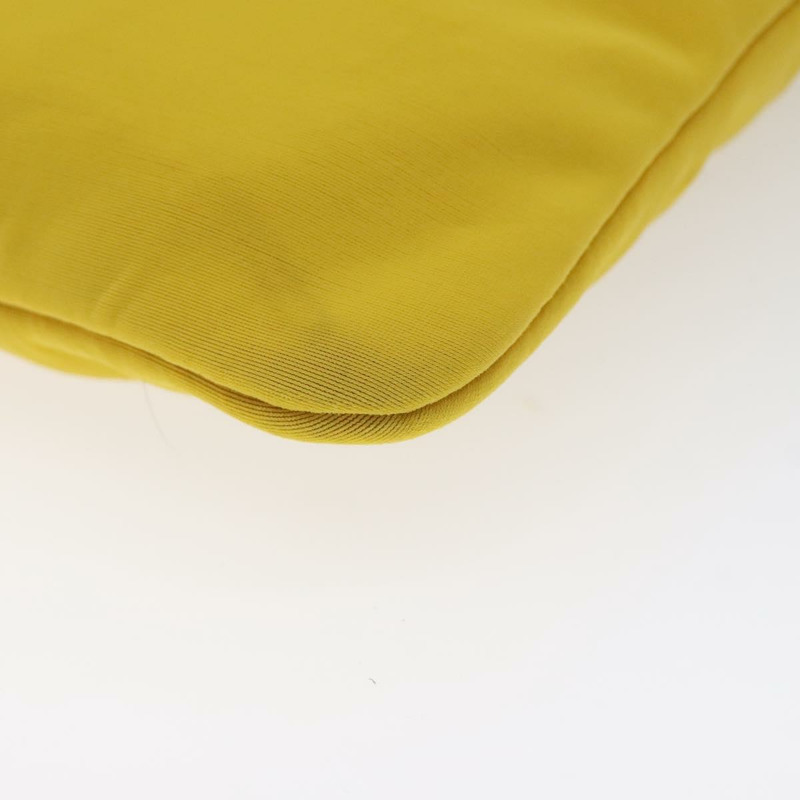 【日本直送】愛馬仕 Neovan PM 手拿包 尼龍 黃色 正品 bs26385-7