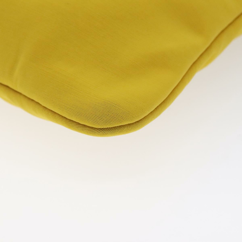 【日本直送】愛馬仕 Neovan PM 手拿包 尼龍 黃色 正品 bs26385-14