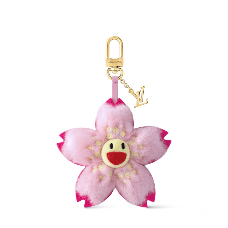 Louis Vuitton LV x TM 村上隆櫻花Cherry Blossom 吊飾包掛