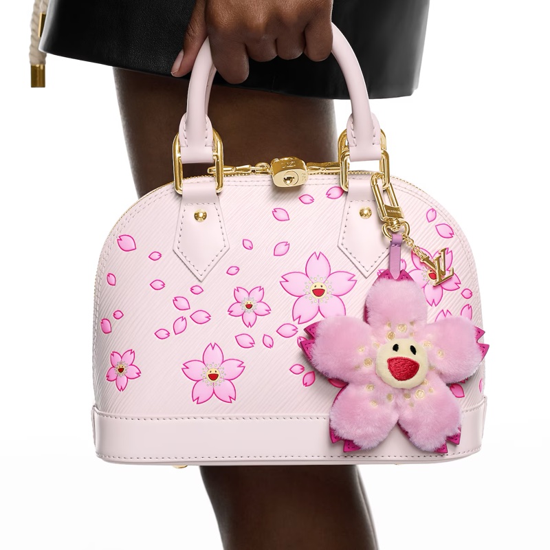 Louis Vuitton LV x TM 村上隆櫻花Cherry Blossom 吊飾包掛｜PopChill