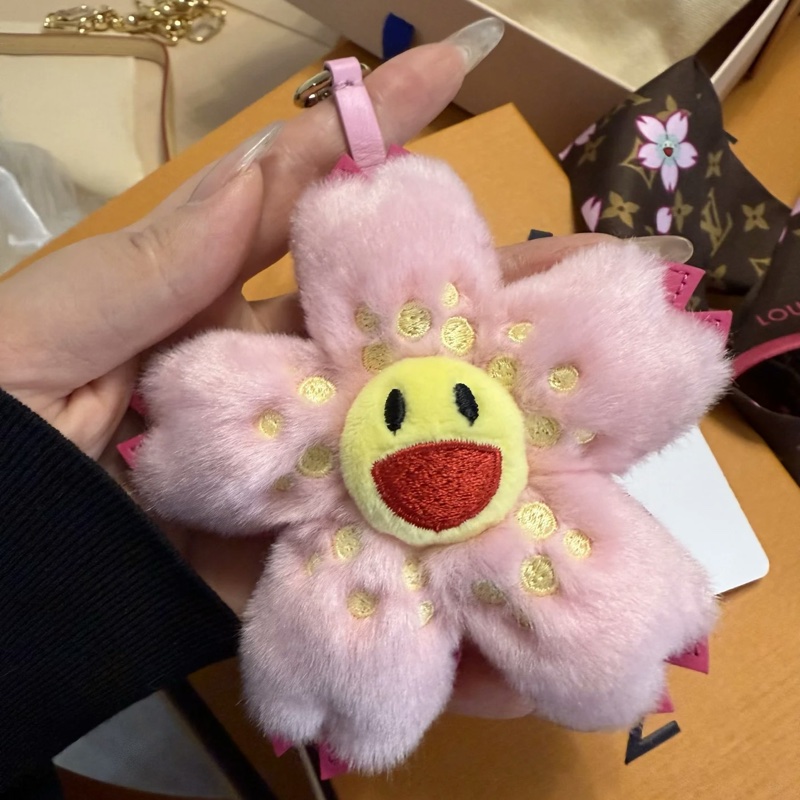 Louis Vuitton LV x TM 村上隆櫻花Cherry Blossom 吊飾包掛