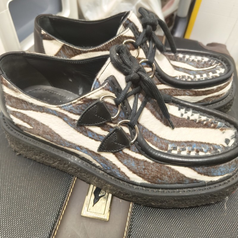 Louis Vuitton 毛絨皮鞋 女碼-0