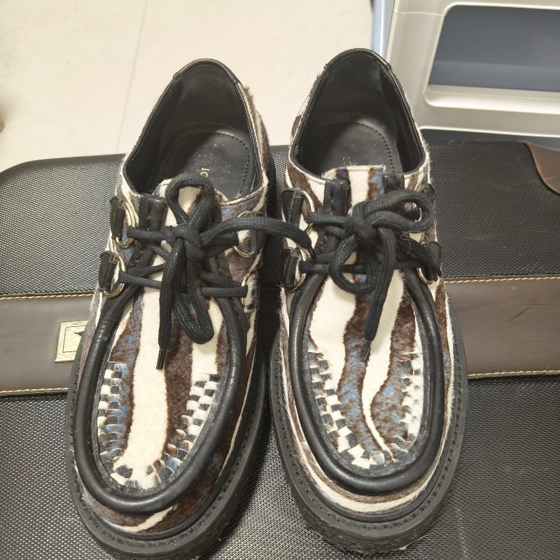 Louis Vuitton 毛絨皮鞋 女碼-10