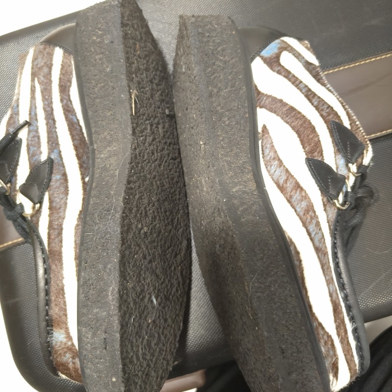 Louis Vuitton 毛絨皮鞋 女碼-11