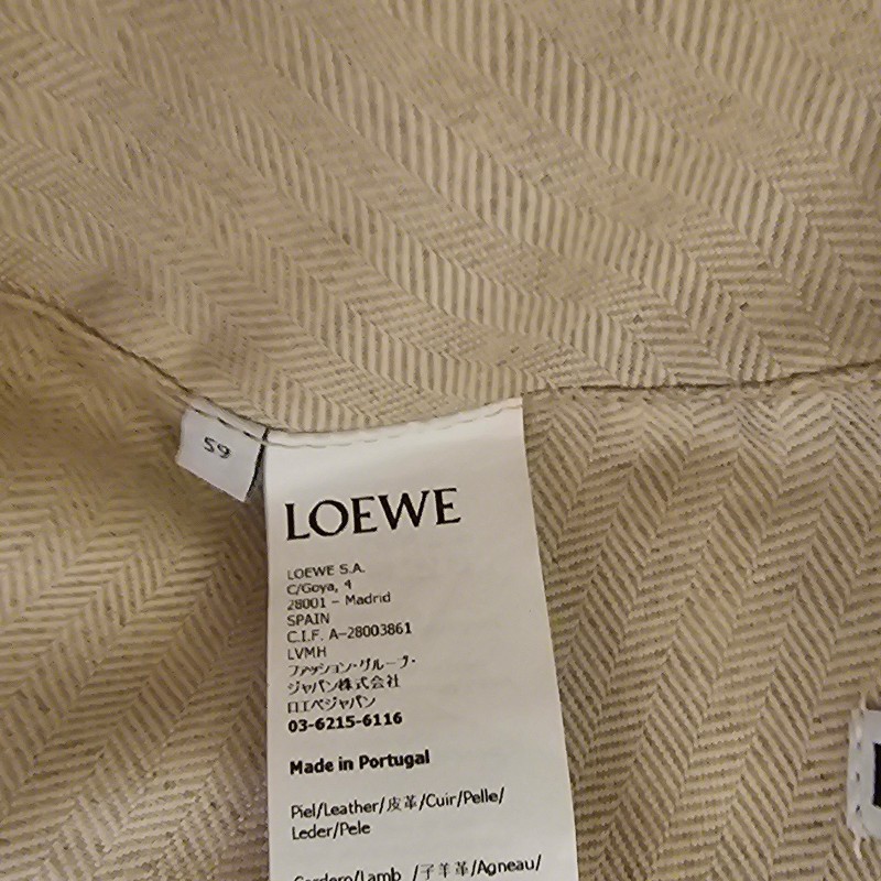 全新 LOEWE 經典皮革漁夫帽 L號 ｜小牛皮款-9