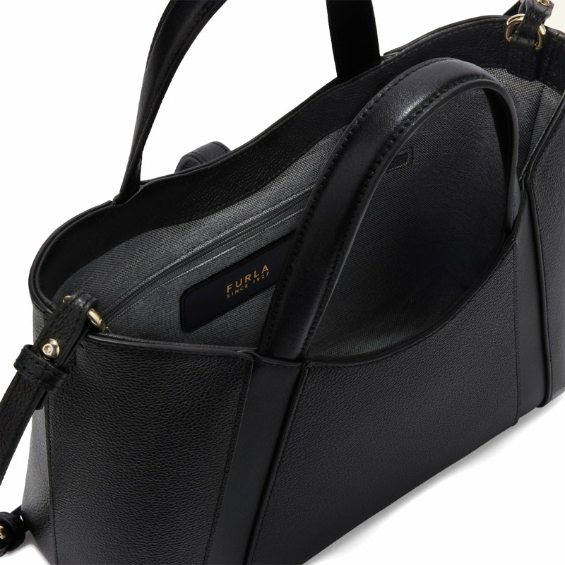 Furla - Goccia S Nero Handbag - WB01789BX3353 - NERO-4